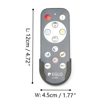 Eglo 33199 - Kaugjuhtimispult FRANIA 1xCR2032