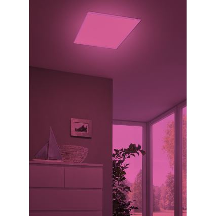 Eglo 33204 - LED RGBW Hämardatav valgusti SALOBRENA-C LED/34W/230V 2700-6500K + kaugjuhtimispult