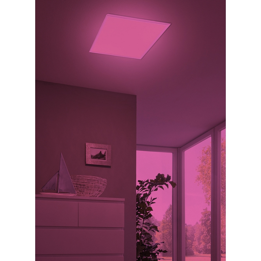 Eglo 33204 - LED RGBW Hämardatav valgusti SALOBRENA-C LED/34W/230V 2700-6500K + kaugjuhtimispult
