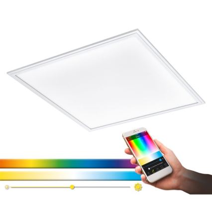 Eglo 33204 - LED RGBW Hämardatav valgusti SALOBRENA-C LED/34W/230V 2700-6500K + kaugjuhtimispult