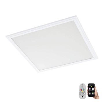 Eglo 33205 - LED RGBW Hämardatav valgusti SALOBRENA-C LED/21W/230V 2700-6500K + kaugjuhtimispult