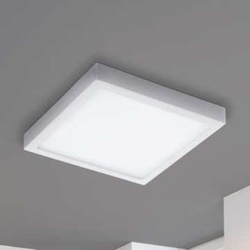 Eglo 33209 - LED RGBW hämardatav laevalgusti FUEVA-C LED/21W/230V 2700-6500K 30x30 cm valge