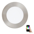 Eglo 33214 - LED RGBW hämardatav lae sisseehitatav valgusti FUEVA-C LED/5,4W/230V Ø 12 cm