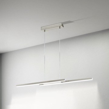 Eglo 33232 - LED RGBW hämardatav rippvalgusti kaabliga FRAIOLI-C 2xLED/17W/230V mattkroom