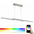 Eglo 33232 - LED RGBW hämardatav rippvalgusti kaablil FRAIOLI-C LED/34W/230V mattkroom