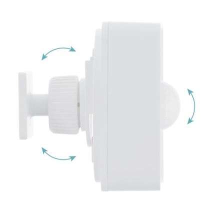 Eglo 33236 - Väline liikumis- ja hämarusandur CONNECT SENSOR 3xAA 12 m valge IP44