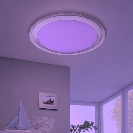 Eglo 33255 - LED RGBW hämardatav laevalgusti COMPETA-C LED/17W/230V 2700-6500K läbimõõt 43 cm