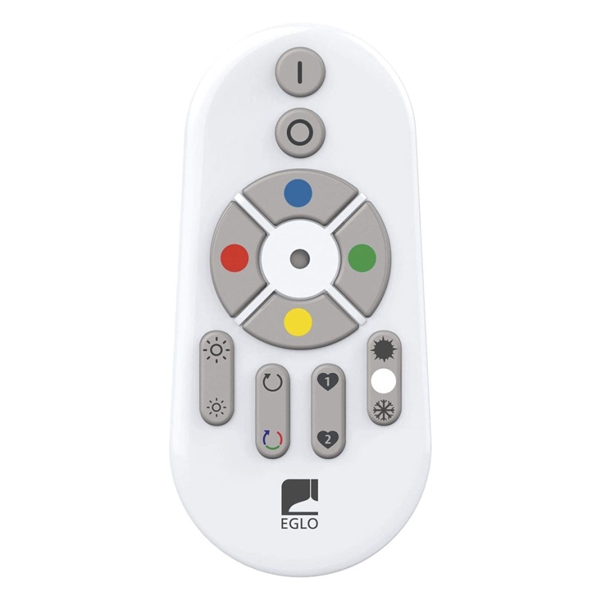 Eglo 33272 - LED RGB Hämardatav laevalgusti TOTARI-C LED/34W/230V 2700-6500K valge + kaugjuhtimispult