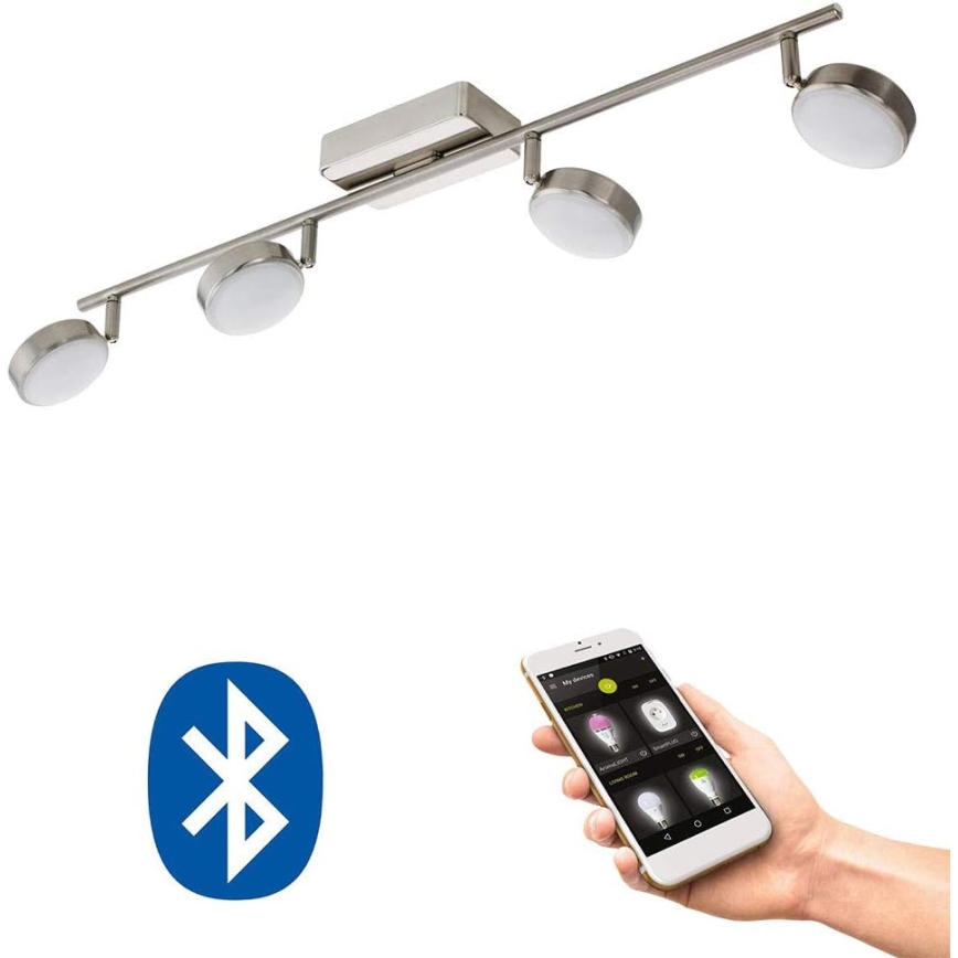 Eglo 33274 - LED RGBW Hämardatav kohtvalgusti CORROPOLI-C 4xLED/5W/230V