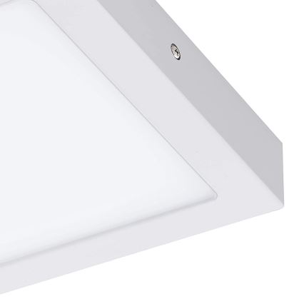 Eglo 33316 - LED RGBW hämardatav laevalgusti FUEVA-C LED/15,6W/230V 2700-6500K 22,5x22,5 cm valge