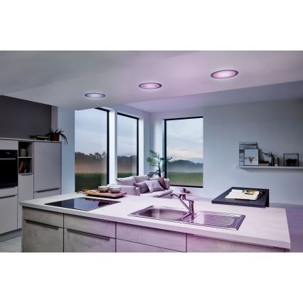 Eglo 33317 - LED RGBW hämardatav süvistatav laevalgusti FUEVA-C LED/15,6W/230V 2700-6500K läb. 22,5 cm