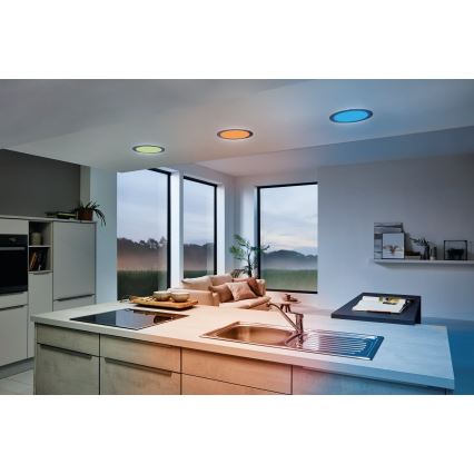 Eglo 33317 - LED RGBW hämardatav süvistatav laevalgusti FUEVA-C LED/15,6W/230V 2700-6500K läb. 22,5 cm