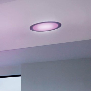 Eglo 33317 - LED RGBW hämardatav süvistatav laevalgusti FUEVA-C LED/15,6W/230V 2700-6500K läb. 22,5 cm