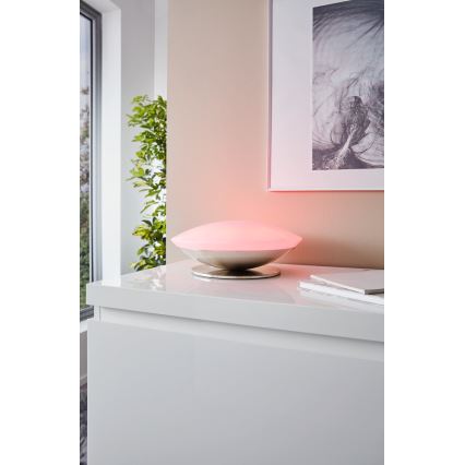 Eglo 33324 - LED RGBW hämardatav laualamp FRATTINA-C 1xLED/18W/230V mattkroom