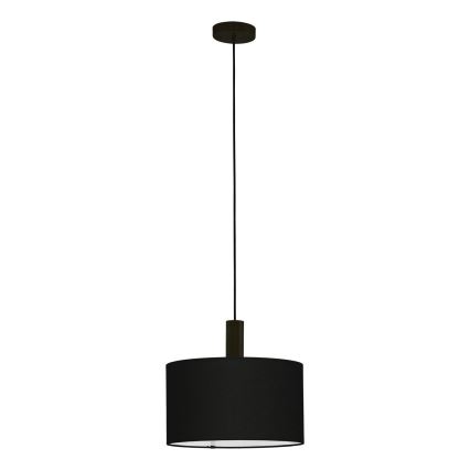 Eglo 33354 - Kaabliga rippvalgusti AMANI 1xE27/60W/230V, läbimõõt 38 cm, must