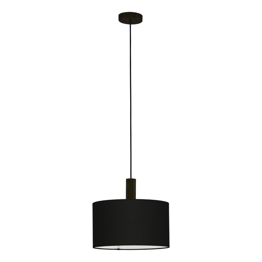 Eglo 33354 - Kaabliga rippvalgusti AMANI 1xE27/60W/230V, läbimõõt 38 cm, must