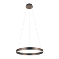 Eglo 33483 - ALCAZABA LED-rippvalgusti kaabliga, 2xLED/18W/230V, 3000K, läbimõõt 55 cm, pronks