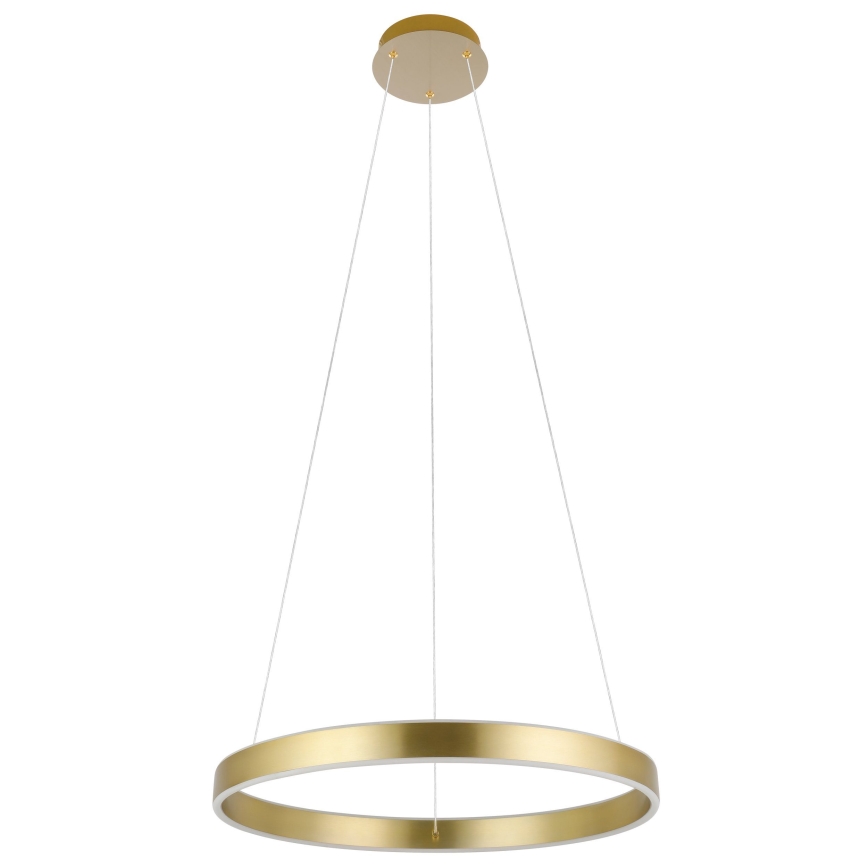 Eglo 33484 - ALCAZABA LED-rippvalgusti kaablil, 2×LED, 18 W, 230 V, 3000 K, läbimõõt 55 cm, kuldne