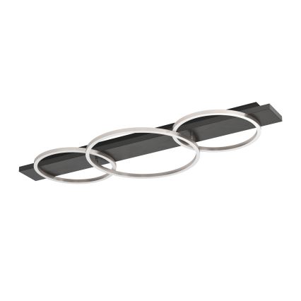 Eglo 33488 - BOYAL LED laevalgusti 2xLED/12W/230V + LED/12W, must