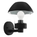 Eglo 33567 - LED-hämardatav välisseinale paigaldatav seinavalgusti VERLUCCA-C 1xE27/9W/230V IP44
