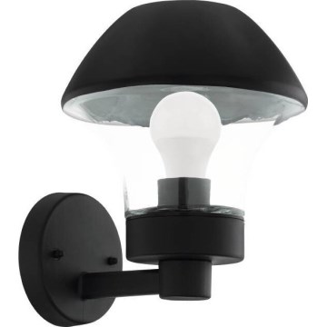 Eglo 33567 - LED-hämardatav välisseinale paigaldatav seinavalgusti VERLUCCA-C 1xE27/9W/230V IP44