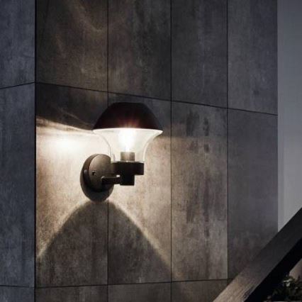 Eglo 33567 - LED hämardatav välistingimuste seinalamp VERLUCCA-C 1xE27/9W/230V IP44