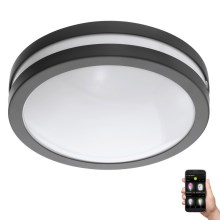 Eglo 33571 - LED Hämardatav valgusti vannituppa LOCANA-C LED/14W/230V IP44 must