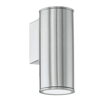 Eglo 33581 - LED RGBW hämardatav välisseinale paigaldatav seinavalgusti RIGA 1xGU10/5W/230V 2700-6500K IP44 mattkroom