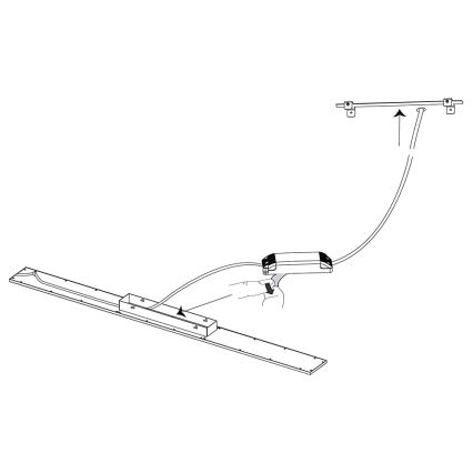 Eglo 33589 - LED RGBW Hämardatav valguspaneel SALOBRENA-C LED/34W/230V + kaugjuhtimispult