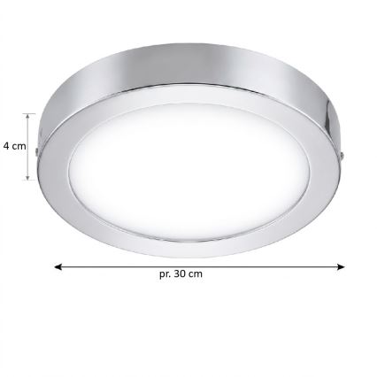 Eglo 33667 - LED RGBW Hämardatav laevalgusti vannituppa FUEVA-C LED21W/230V d. 30 cm IP44
