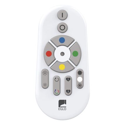 Eglo 33669 - LED RGB Hämardatav laevalgusti TOTARI-C LED/43W/230V 2700-6500K valge + kaugjuhtimispult