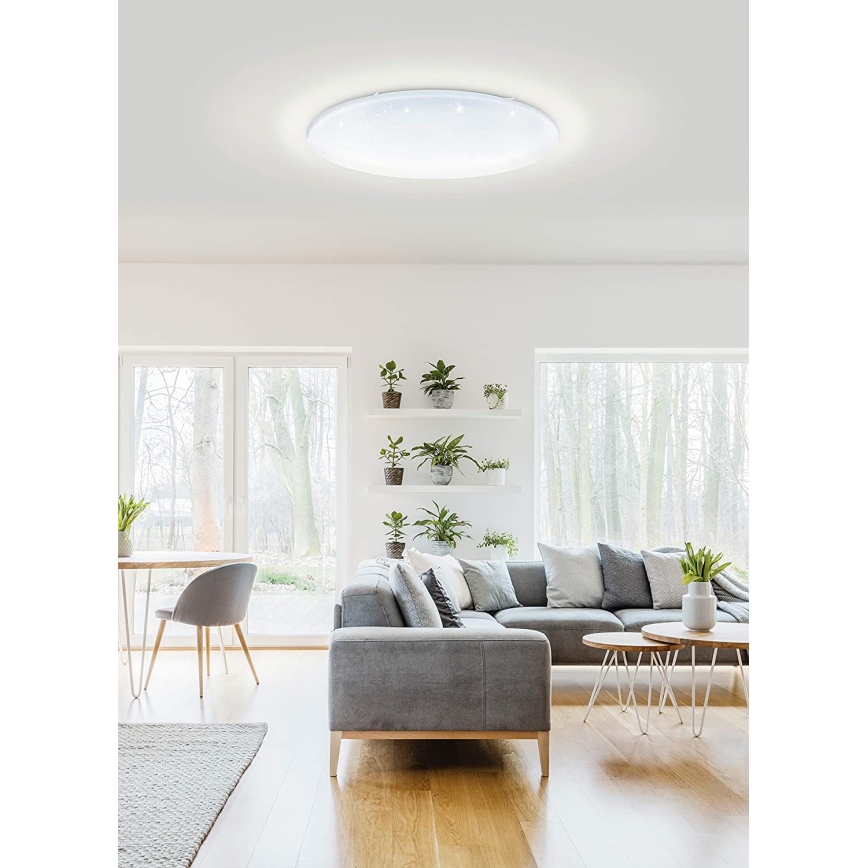 Eglo 33669 - LED RGB Hämardatav laevalgusti TOTARI-C LED/43W/230V 2700-6500K valge + kaugjuhtimispult