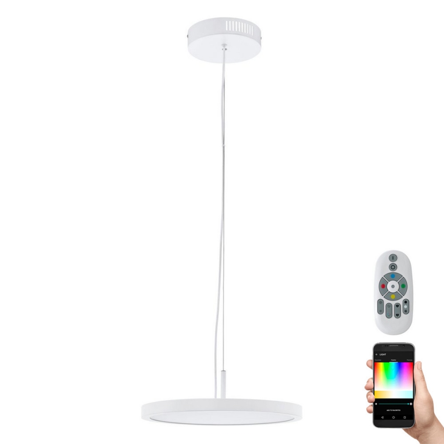 Eglo 33675 - LED RGBW Hämardatav lühter CERIGNOLA-C LED/21W/230V 2700-6500K + kaugjuhtimispult