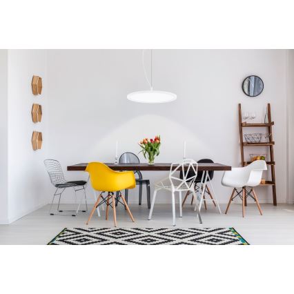Eglo 33675 - LED RGBW Hämardatav lühter CERIGNOLA-C LED/21W/230V 2700-6500K + kaugjuhtimispult