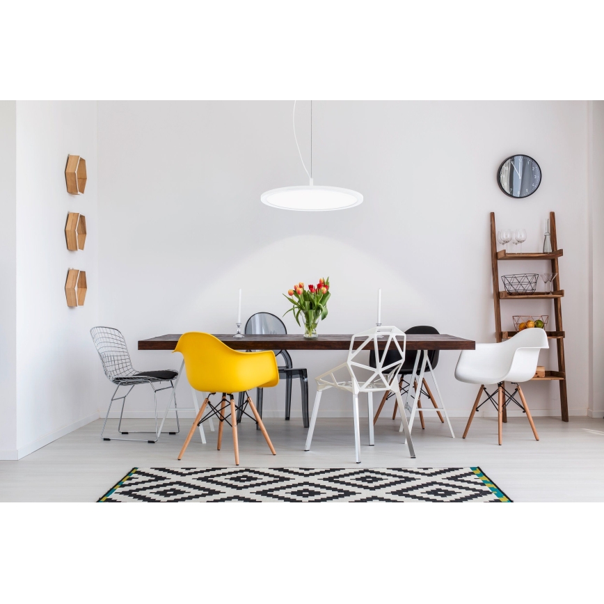 Eglo 33675 - LED RGBW Hämardatav lühter CERIGNOLA-C LED/21W/230V 2700-6500K + kaugjuhtimispult