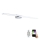 Eglo 33768 - LED RGBW Hämardatav vannituba peeglivalgustus TABIANO-C LED/21W/230V 2700-6500K 90,5 cm IP44 + kaugjuhtimispult