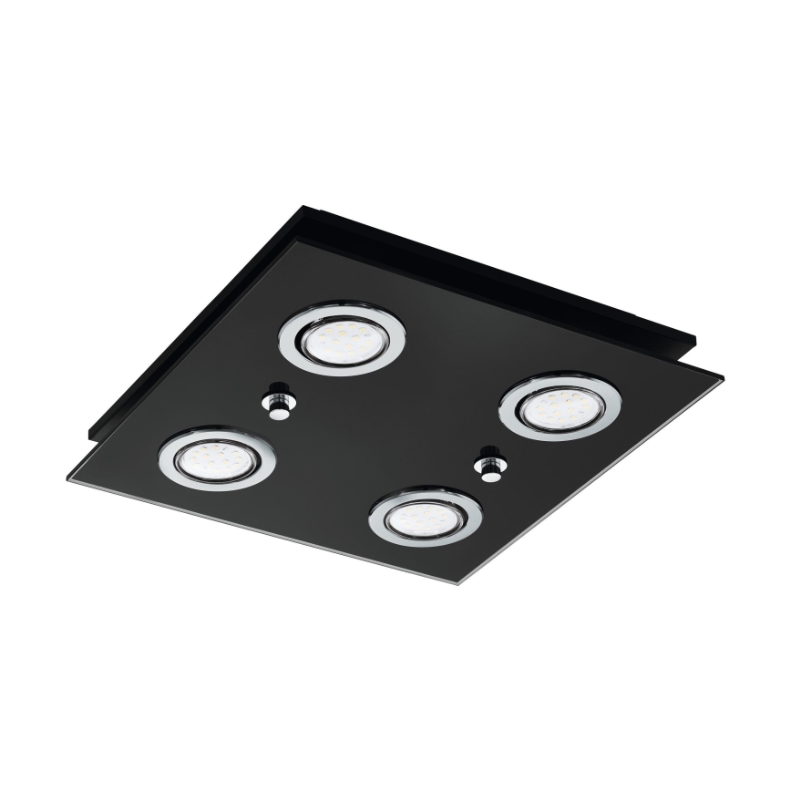 Eglo - LED Laevalgusti 4xGU10/2,8W/230V 3000K must