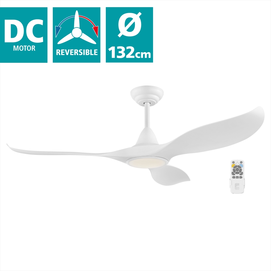 Eglo - LED Laeventilaator LED/15W/230V + kaugjuhtimispult