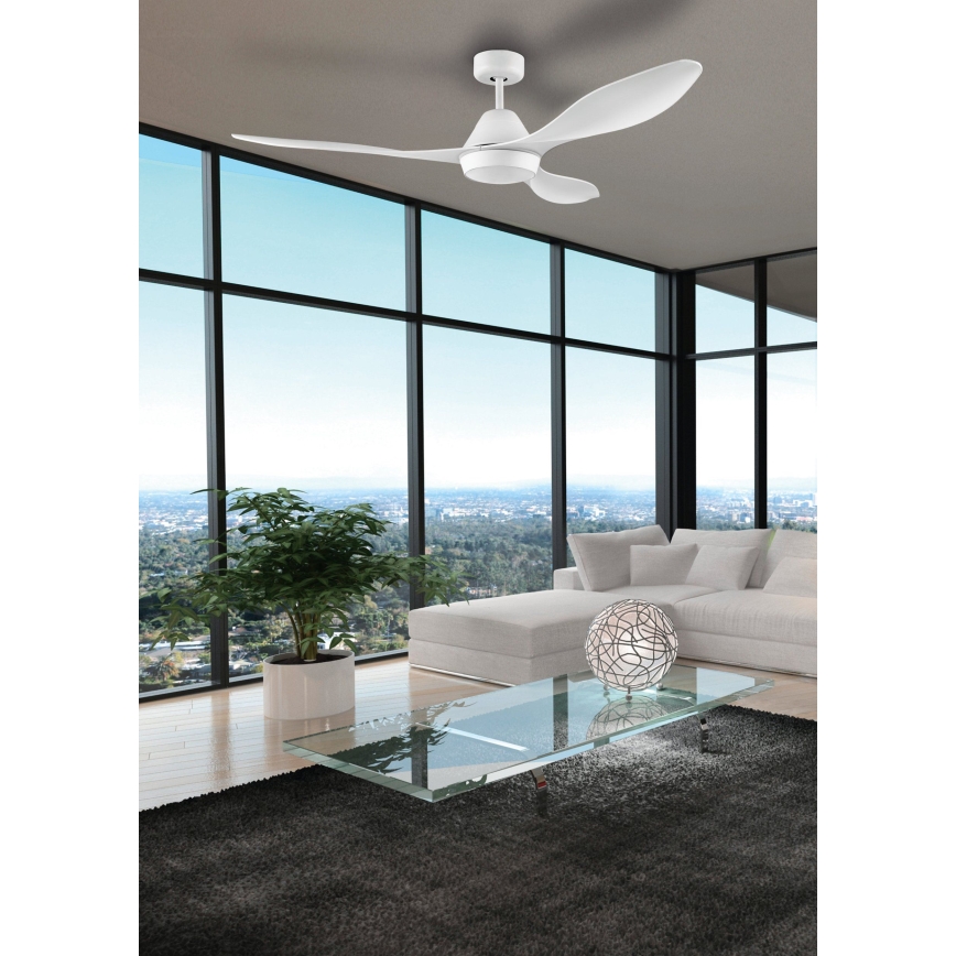 Eglo - LED Laeventilaator LED/18W/230V + kaugjuhtimispult