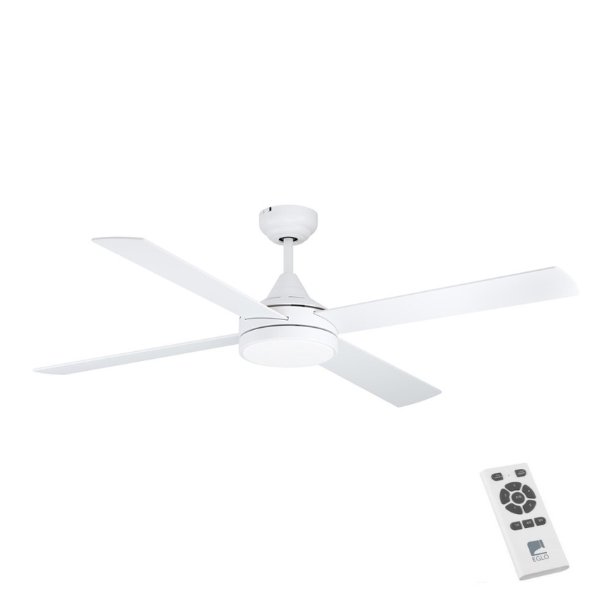 Eglo - LED Laeventilaator LED/20W/230V 3000/4000/5000K + kaugjuhtimispult valge