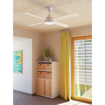 Eglo - LED Laeventilaator LED/20W/230V 3000/4000/5000K + kaugjuhtimispult valge