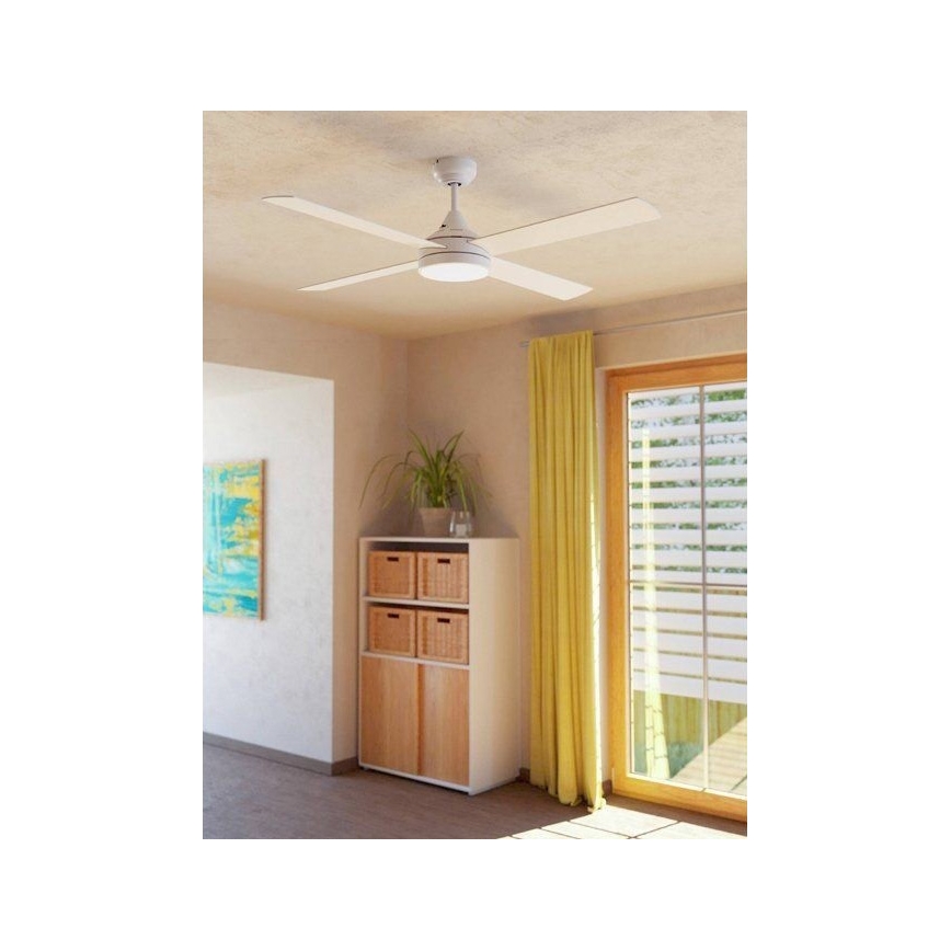 Eglo - LED Laeventilaator LED/20W/230V 3000/4000/5000K + kaugjuhtimispult valge