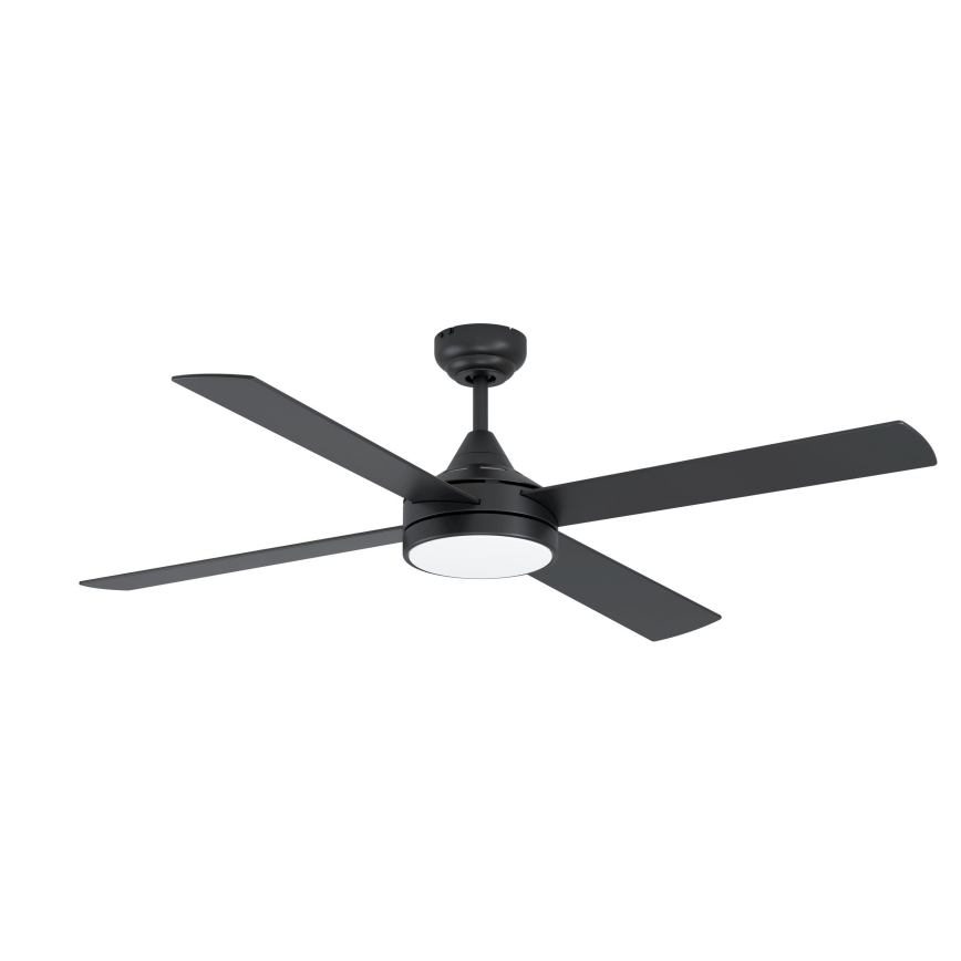 Eglo 35085 - LED Hämardatav laeventilaator TRINIDAD LED/20W/230V + Pult must
