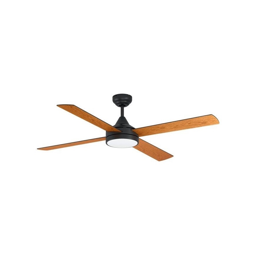 Eglo 35085 - LED Hämardatav laeventilaator TRINIDAD LED/20W/230V + Pult must