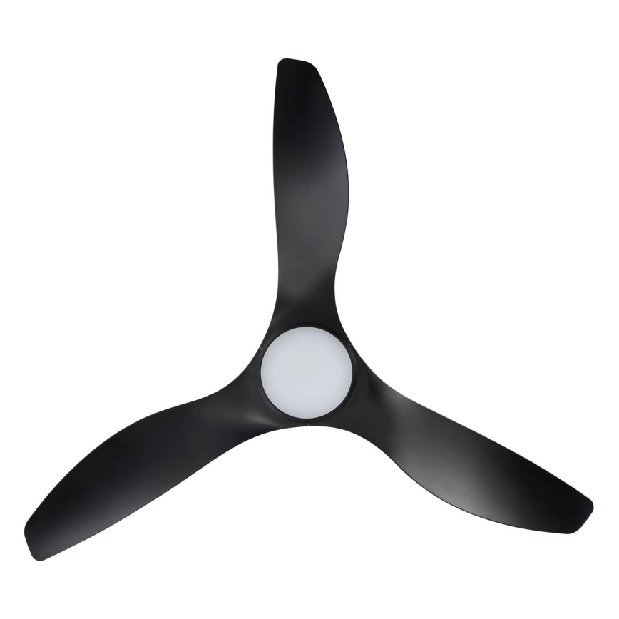 Eglo - LED laeventilaator LED/20W/230V 3000/4000/5000K läbimõõt 132 cm must + kaugjuhtimispult