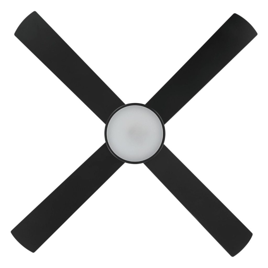 Eglo - LED-laeventilaator LED/19W/230V 3000/4000/5000K läbimõõt 122 cm must + kaugjuhtimispult