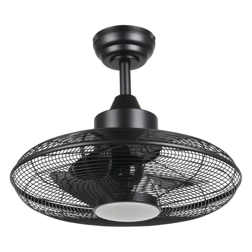 Eglo - LED laeventilaator LED/15W/230V 3000/4000/5000K Ø 53 cm must + kaugjuhtimispult