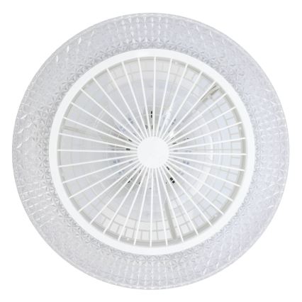 Eglo - LED-hämardatav laeventilaator 3xLED/12,6W/230V 2700–6500K läbimõõt 55 cm valge + kaugjuhtimispult
