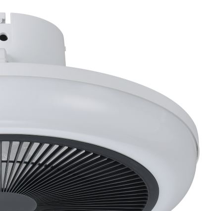 Eglo - LED hämardatav laeventilaator 3xLED/8,5W/230V 2700-6500K läbimõõt 45,5 cm must + kaugjuhtimispult