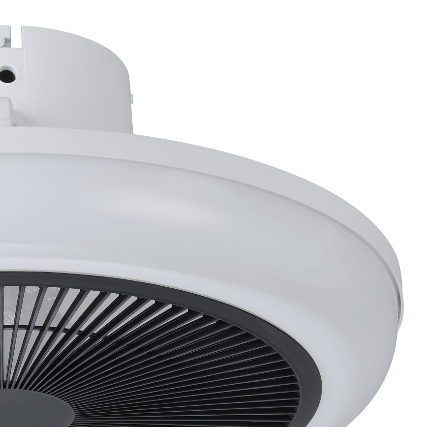 Eglo - LED hämardatav laeventilaator 3xLED/8,5W/230V 2700-6500K läbimõõt 45,5 cm must + kaugjuhtimispult